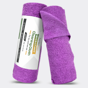 Reusable Kitchen Towel Roll - Purple Color - Washable and Soft Microfiber Fabric - 20 Pcs (বেগুনি কালার)