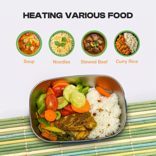 Electric Lunch Box - Tiffin Box with Mini Oven - Durable & Premium Quality - Image 6