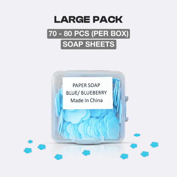 Mini Soap Sheets Set - 6 Boxes - 75 Sheets Per Box - Image 4