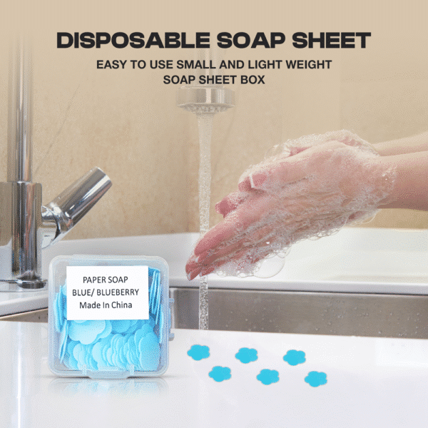 Mini Soap Sheets Set - 6 Boxes - 75 Sheets Per Box - Image 5