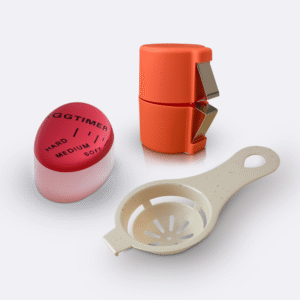 Egg Tool Set - এগ টুল সেট - এগ টাইমার + কুসুম সেপারেটর + এগ সেল ক্র্যাকার