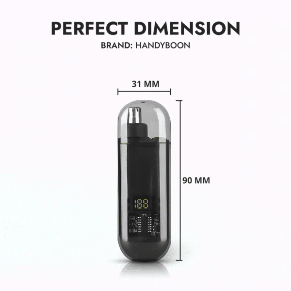 Ear and Nose Hair Trimmer - কান এবং নাকের চুলের জন্য বৈদ্যুতিক ট্রিমার - Image 2