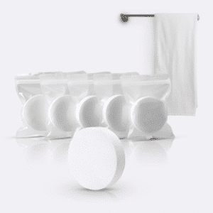 Compressed Bath Towel Set - 5 Pcs