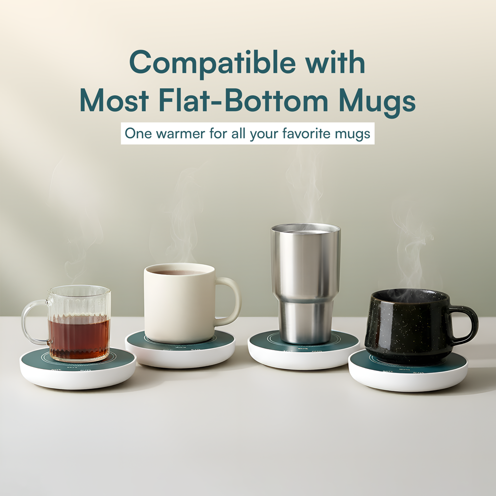 Mug Warmer for Coffee, Tea and Drinks - 3 Temperatures - Image 8