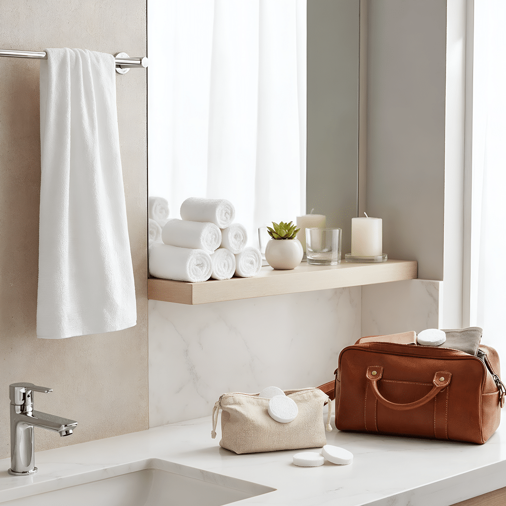 Compressed Bath Towel Set - 5 Pcs - Image 6