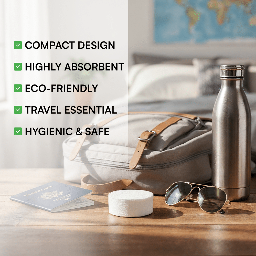 Compressed Bath Towel Set - 5 Pcs - Image 7