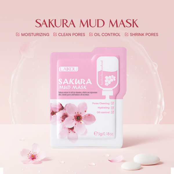 Face Mask Set - Total 18 Packs - 6 Types, 3 Packs Per Type - Laikou Mud Masks - Image 13