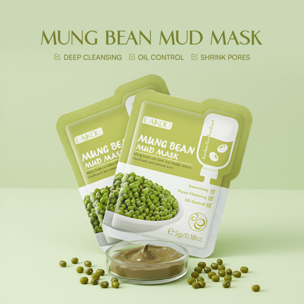 Face Mask Set - Total 18 Packs - 6 Types, 3 Packs Per Type - Laikou Mud Masks - Image 16