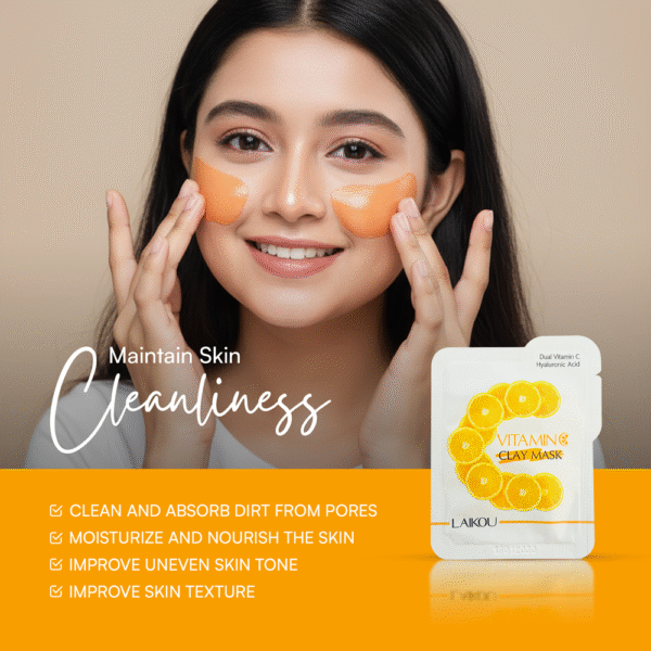 Face Mask Set - Total 18 Packs - 6 Types, 3 Packs Per Type - Laikou Mud Masks - Image 19