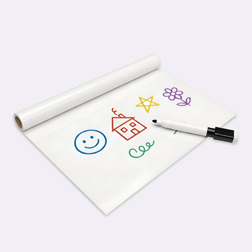 Whiteboard Sticker with Adhesive