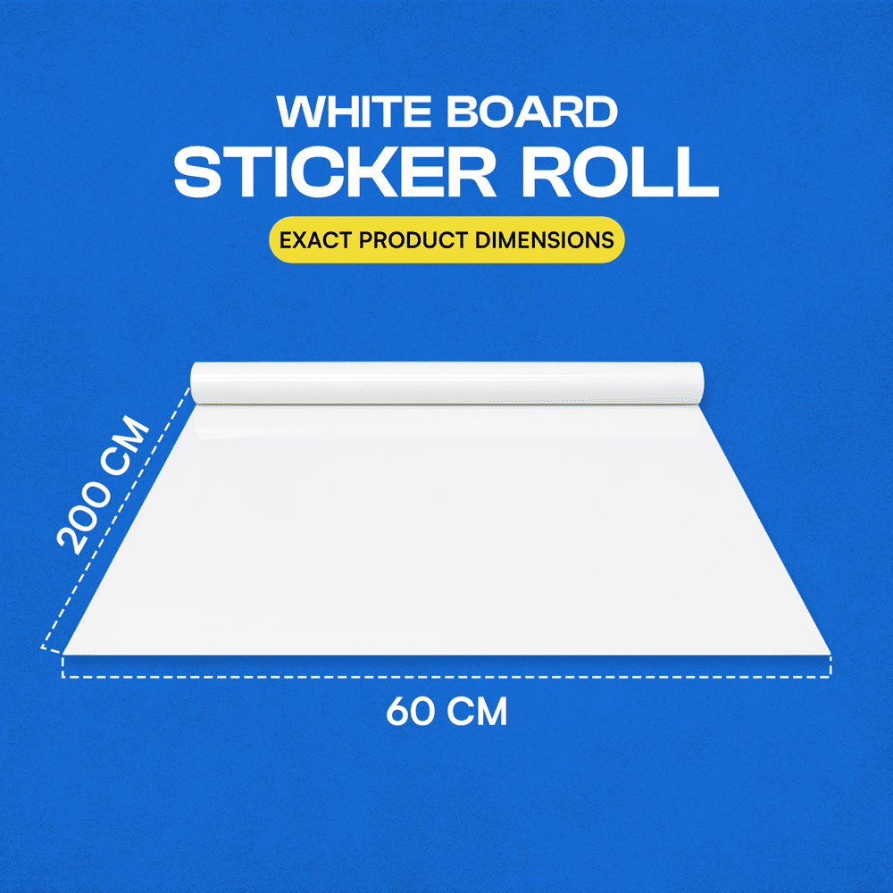 Whiteboard Sticker with Adhesive - Image 2