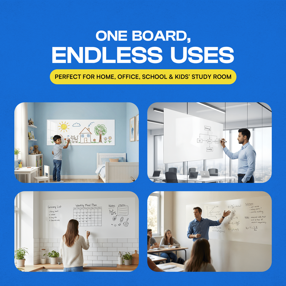 Whiteboard Sticker with Adhesive - Image 5