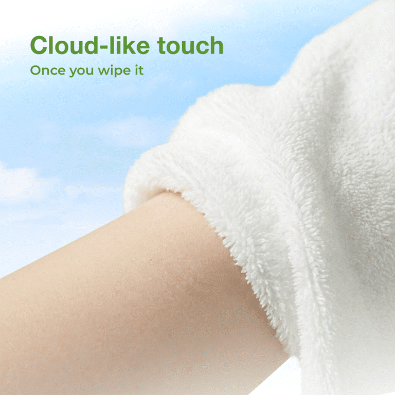 Perk Cloth Ultra Soft Cleaning Cloth for Baby and Adult - Landing Page
