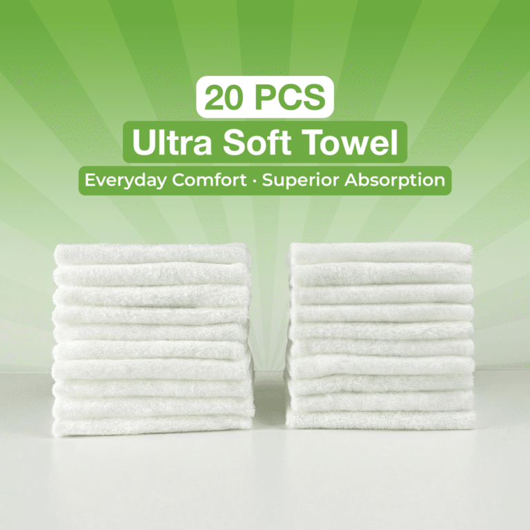 Perk Cloth Ultra Soft Cleaning Cloth for Baby and Adult - Landing Page