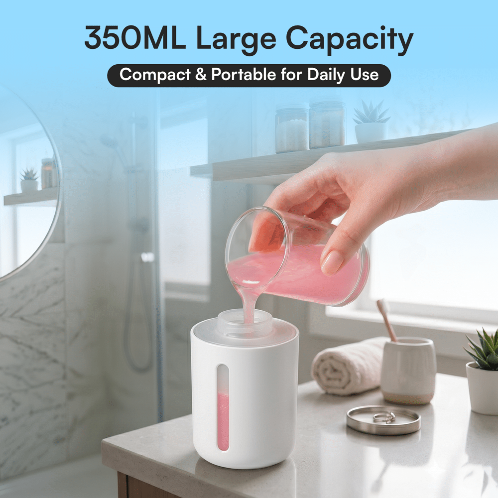 Liquid Soap/Handwash Dispenser - Automatic and Touchless (White Color) - Image 5