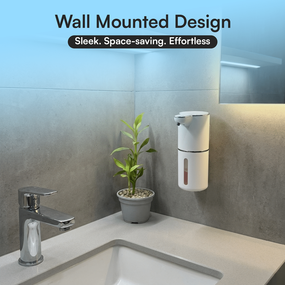 Liquid Soap/Handwash Dispenser - Automatic and Touchless (White Color) - Image 6