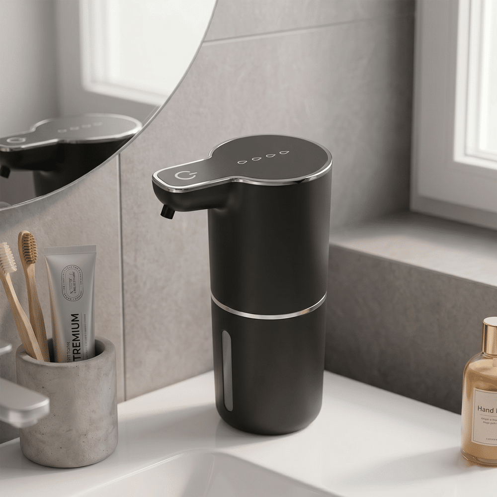 Liquid Soap/Handwash Dispenser - Automatic and Touchless (Black Color) - Image 7
