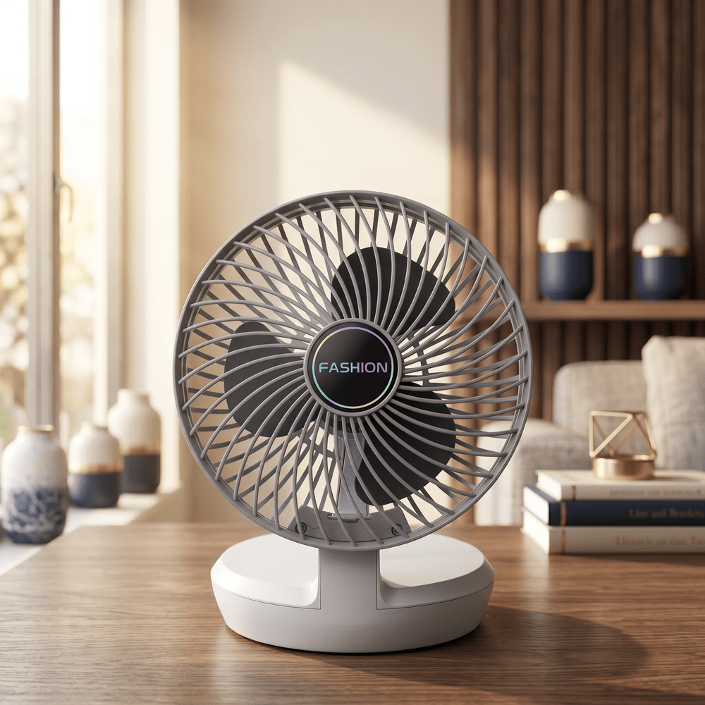 Rechargeable & Portable Wall-Mounted Fan - Image 2