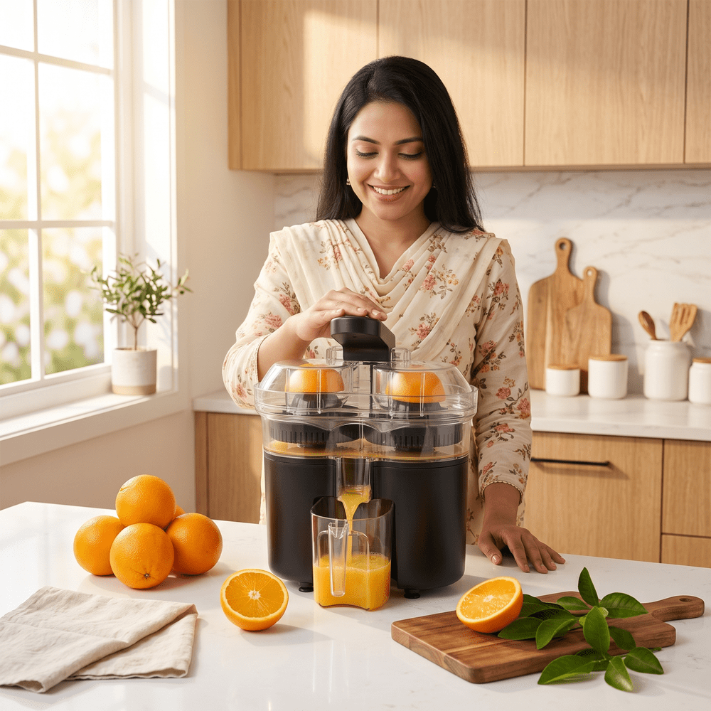 Electric Citrus Juicer - প্রিমিয়াম ইলেকট্রিক জুস মেকার - Image 9